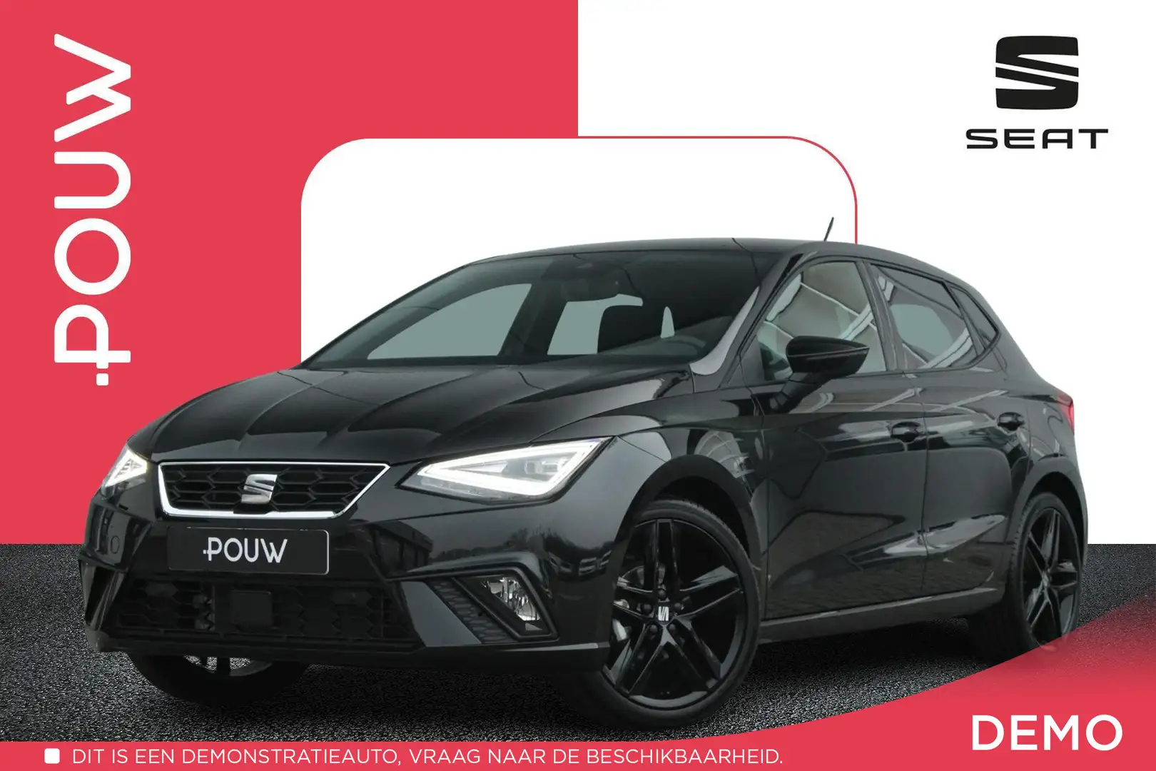 SEAT Ibiza 1.0 TSI 95pk FR Business Connect | 18" Velgen | St Zwart - 1