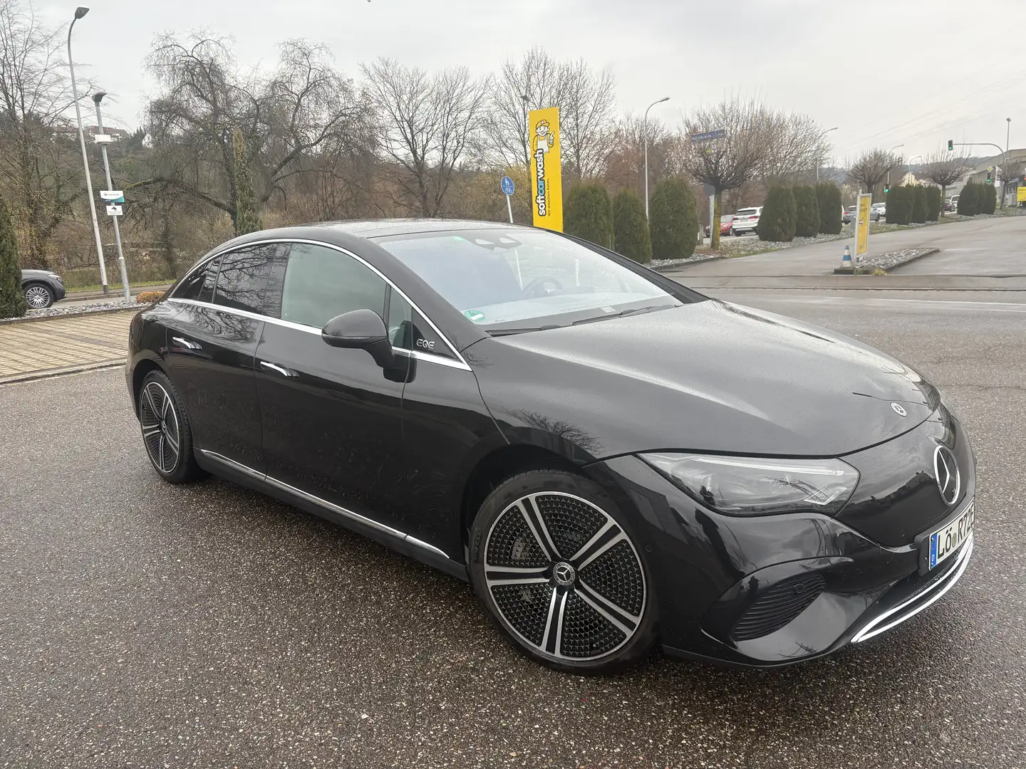 Mercedes-Benz EQE 350 EQE 350+ AMG Line Schwarz - 2