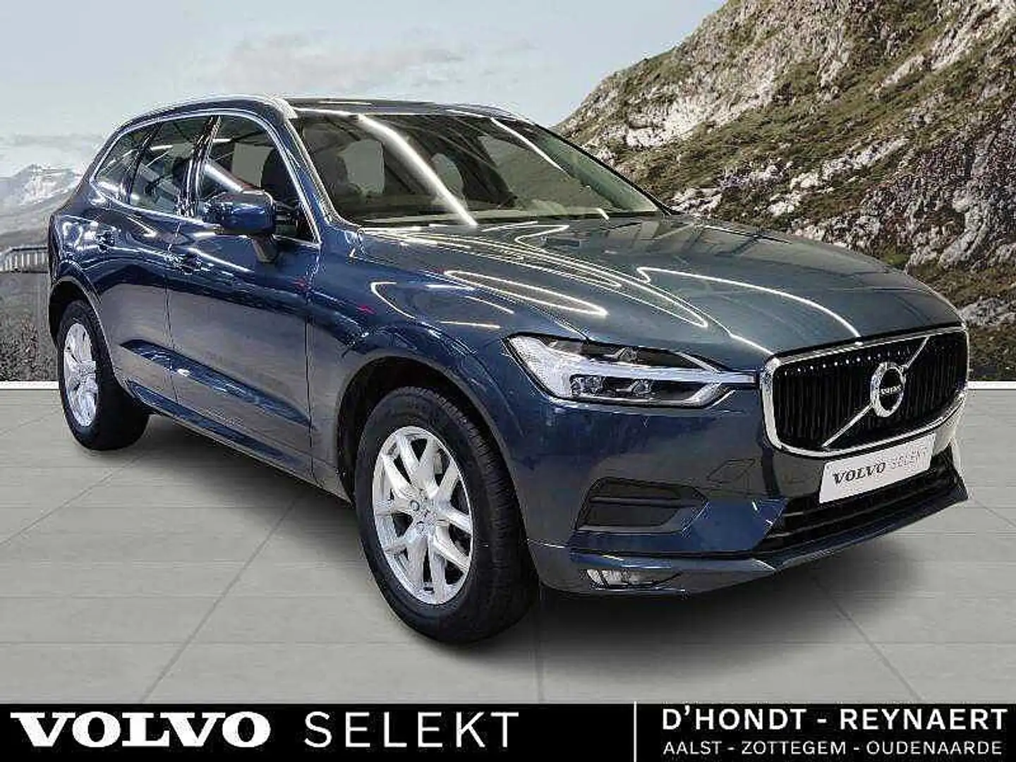 Volvo XC60 Momentum Pro B4 + LEDER + BLIS Bleu - 2