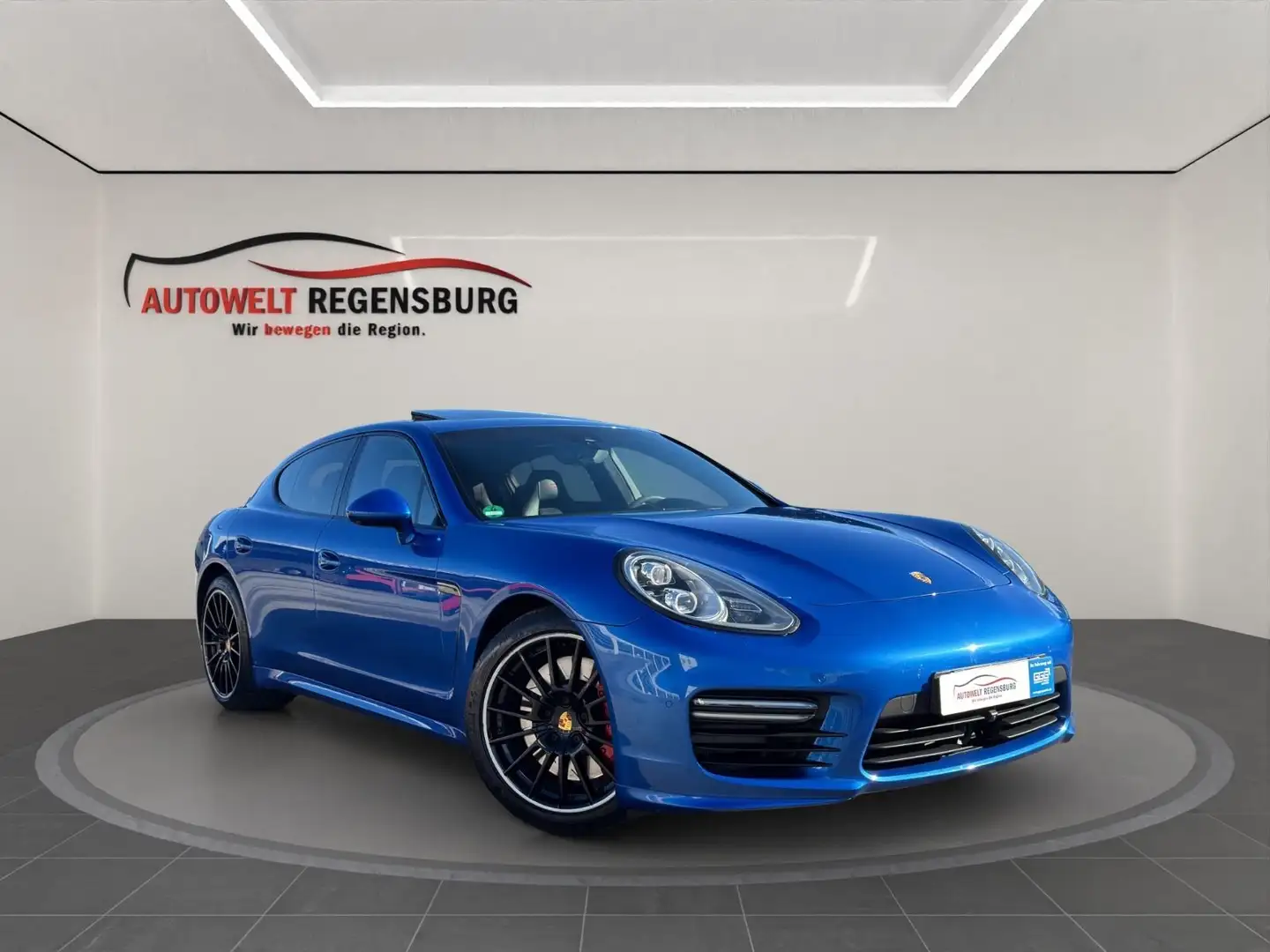 Porsche Panamera 4.8 PDK GTS SOFTCLOSE ALCANT LED BURMES Blau - 1