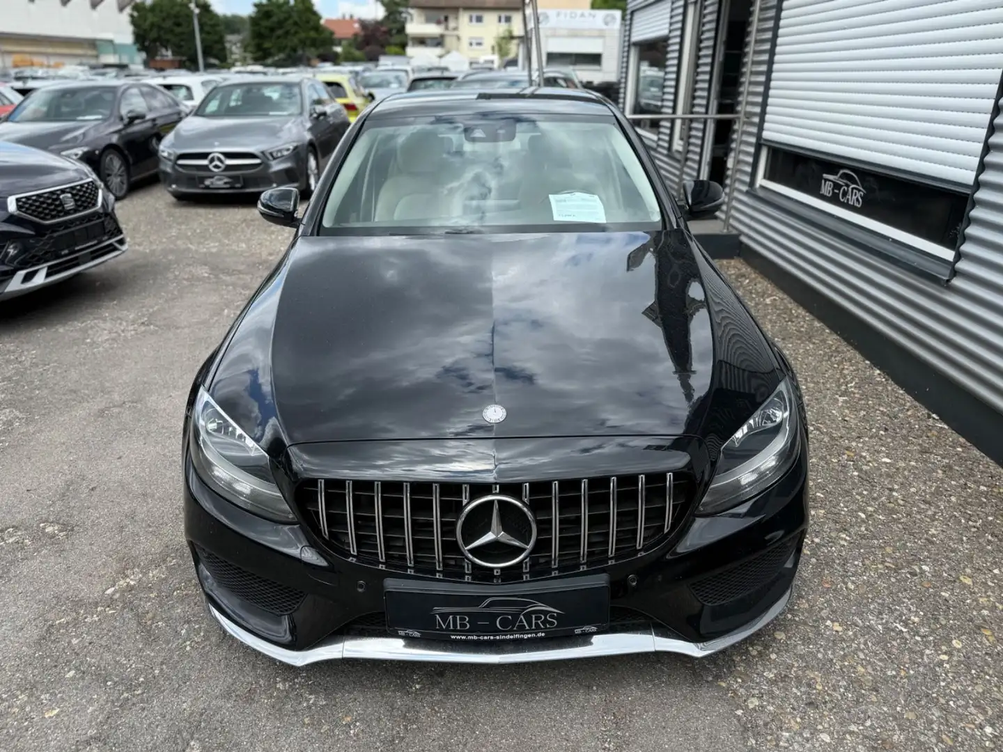 Mercedes-Benz C 220 d AMG Line*NAVI*18ZOLL* Czarny - 2