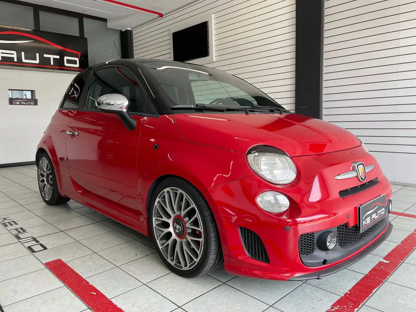 Abarth 500 1.4 16v turbo t-jet 135cv ( GPL ) Rojo - 2