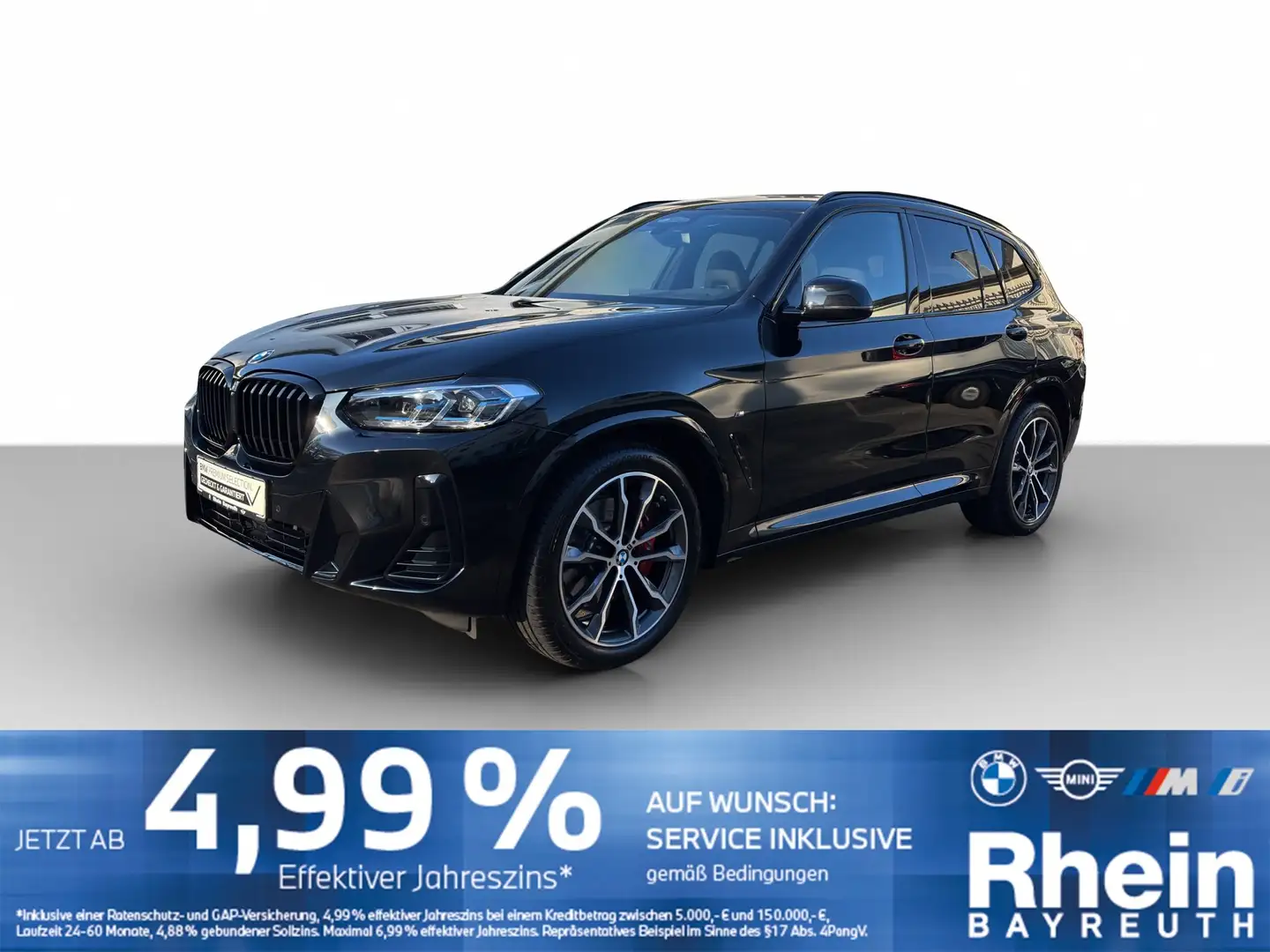 BMW X3 xDrive30i TOP AUSSTATTUNG Schwarz - 1