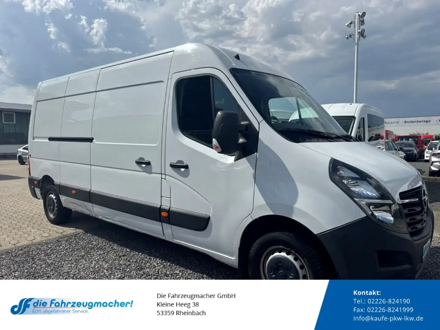 Opel Movano B Kasten  L3H2 3,5t 2.3 CDTI Biturbo Wit - 1