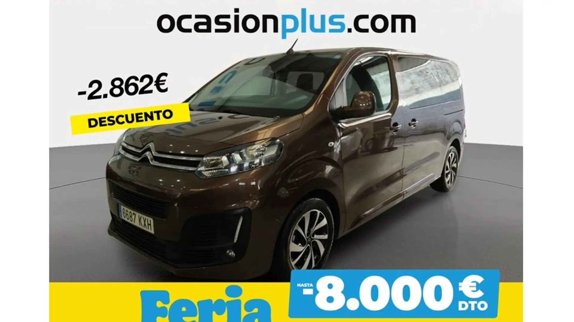 Citroen SpaceTourer BlueHDI M Business EAT6 180 Marrón - 1