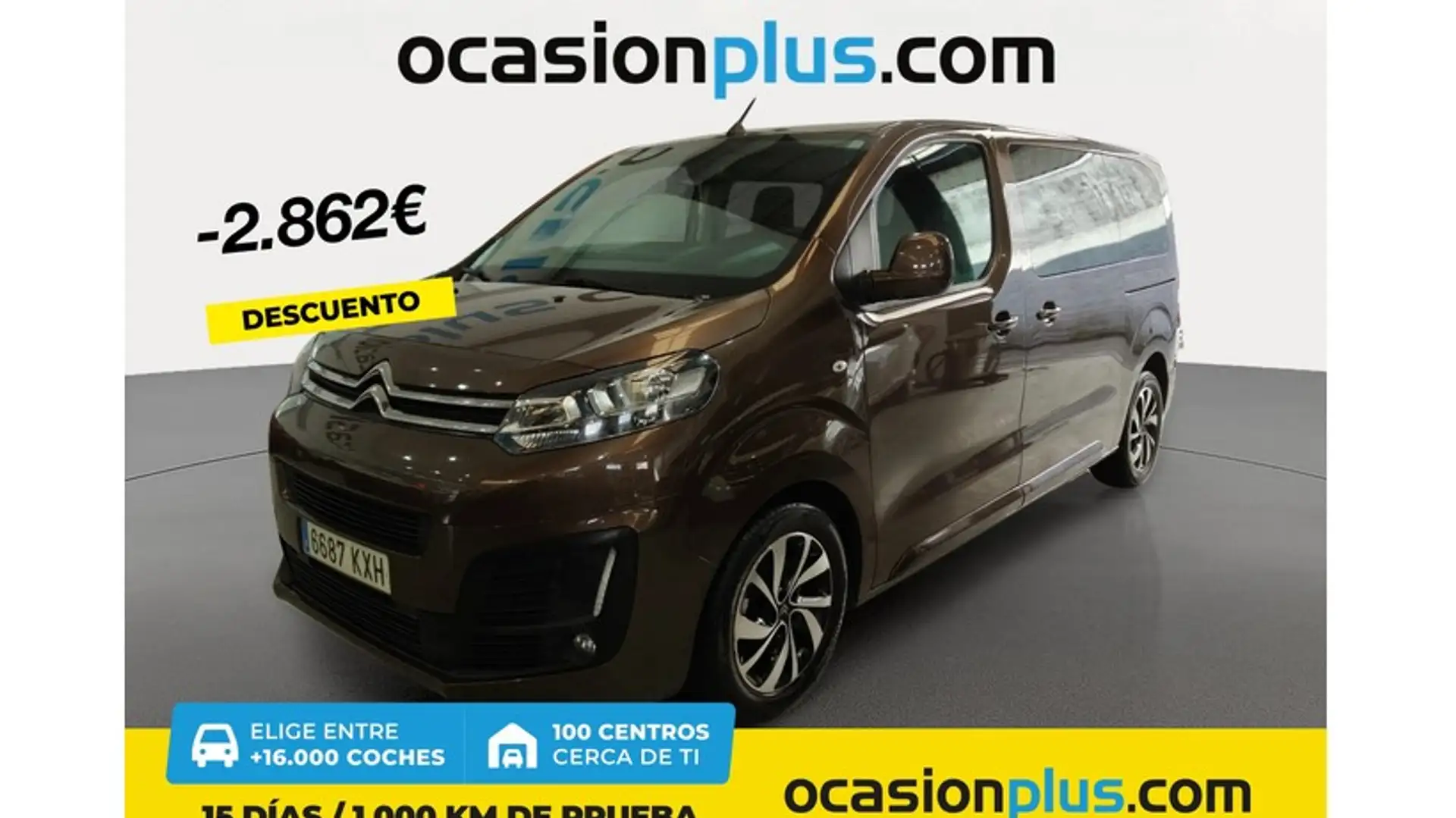 Citroen SpaceTourer BlueHDI M Business EAT6 180 Bruin - 1