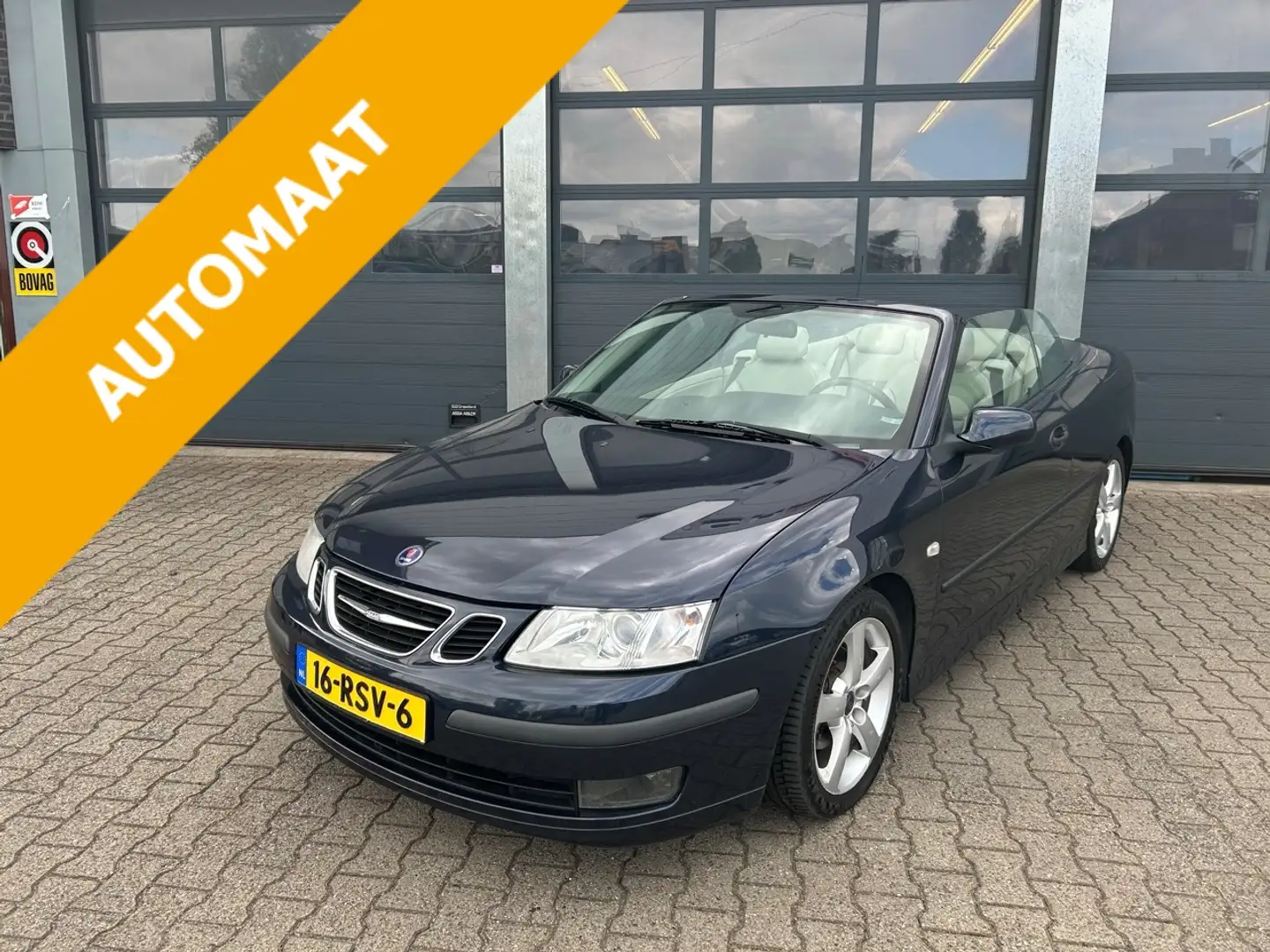 Saab 9-3 Cabrio 1.8 T 150pk Automaat Vector Blau - 1
