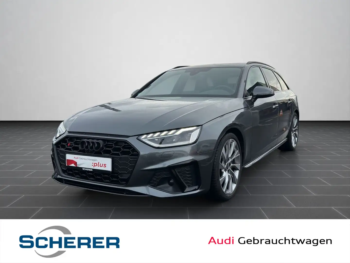 Audi S4 TDI tiptronic AHK 360° MATRIX PANO OPTI Grau - 1