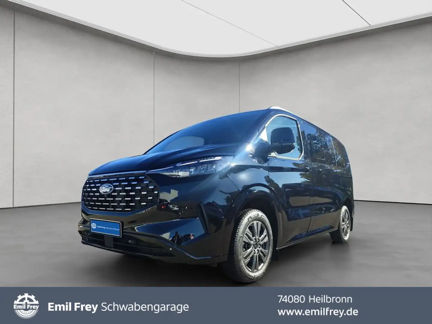 Ford Tourneo Custom 320 L1H1 VA Autm. Titanium 100 kW, Nero - 1