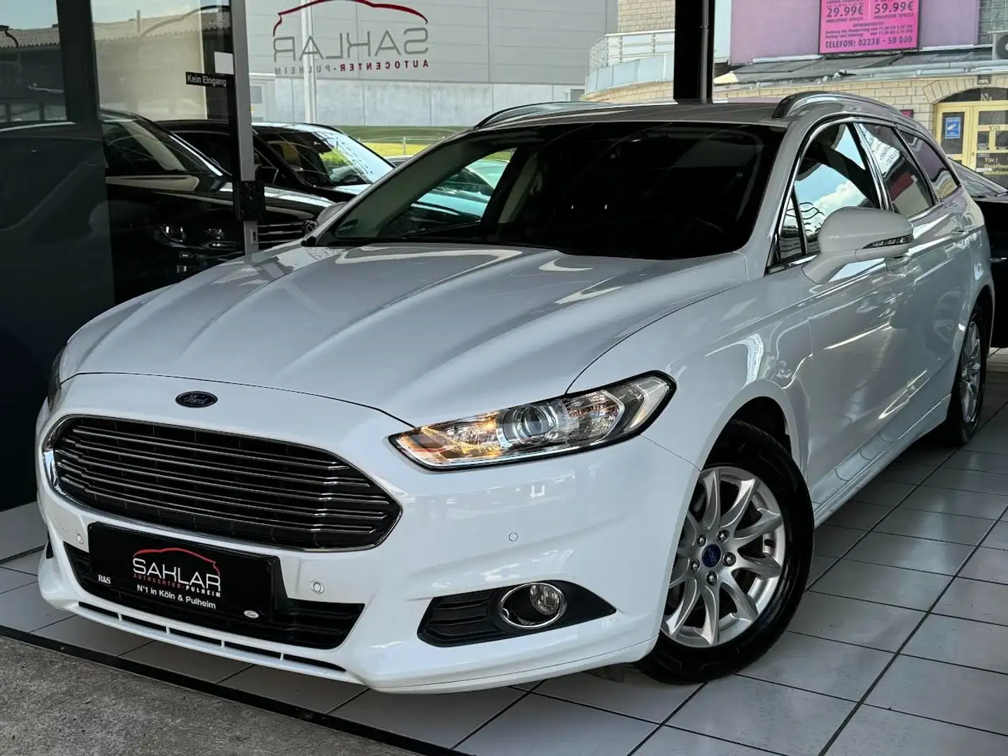 Ford Mondeo NAVI°KLIMAAUT°S-HEFT°TÜV NEU° Blanco - 1