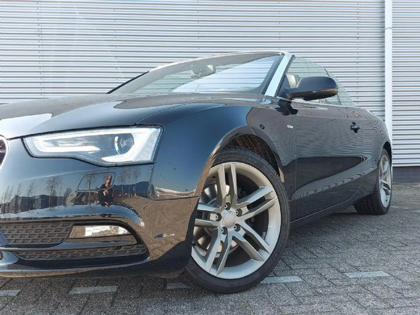 Audi A5 Cabriolet 1.8 TFSI Pro Line S-line Automaat, Navig Zwart - 2