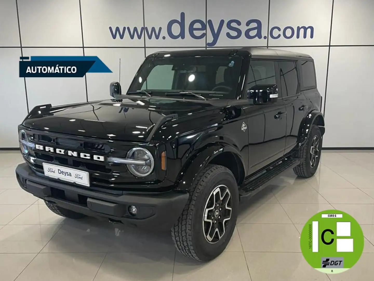 Ford Bronco Outer Banks 2.7 EcoBoost V6 335CV 4x4 In Zwart - 1