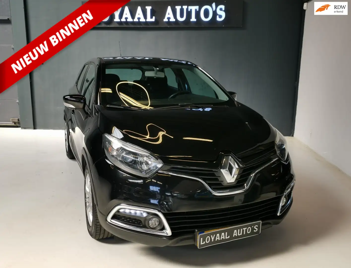 Renault Captur 0.9 TCe Expression | NAVI | AIRCO | CRUISE | ELEK. Zwart - 1