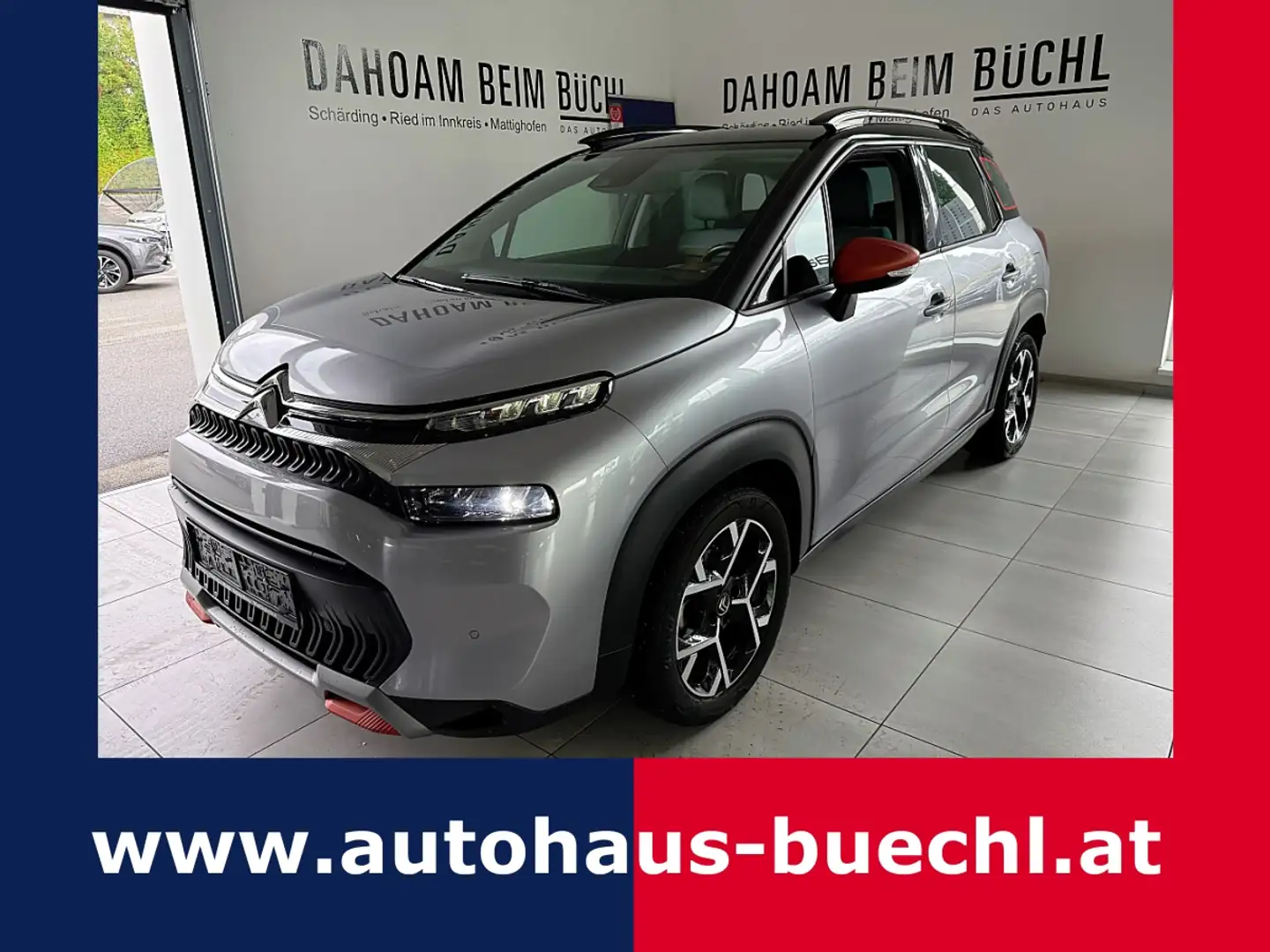 Citroen C3 Aircross BlueHDi 110 S&S 6-Gang-Manuell Shine Grau - 1