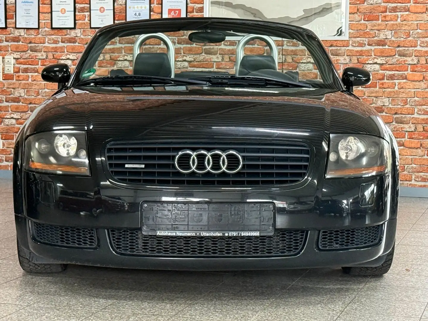 Audi TT 1.8 T Roadster quattro-Leder-Navi-Xenon-SHZ Schwarz - 2