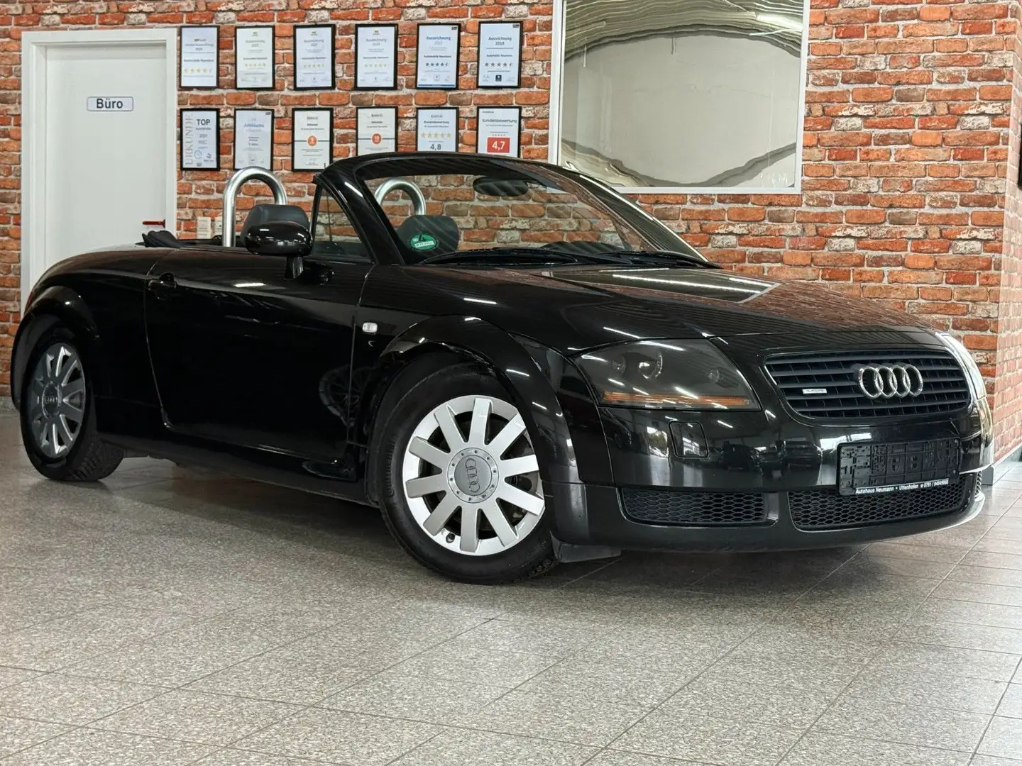 Audi TT 1.8 T Roadster quattro-Leder-Navi-Xenon-SHZ Schwarz - 1
