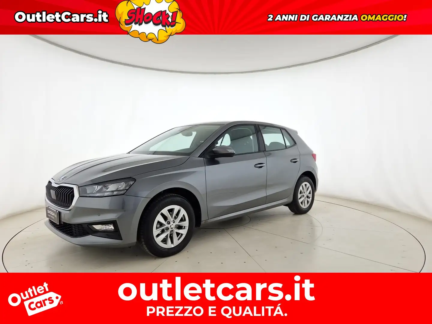 Skoda Fabia 1.0 mpi evo selection 80cv Grigio - 1
