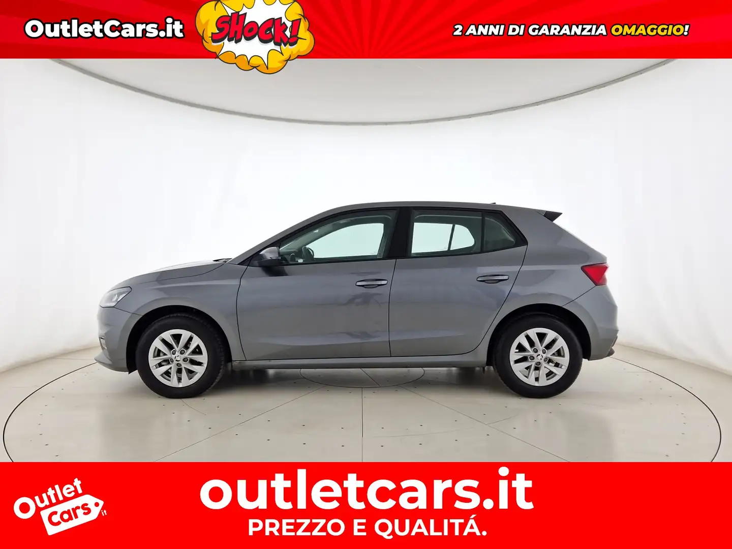 Skoda Fabia 1.0 mpi evo selection 80cv Grigio - 2
