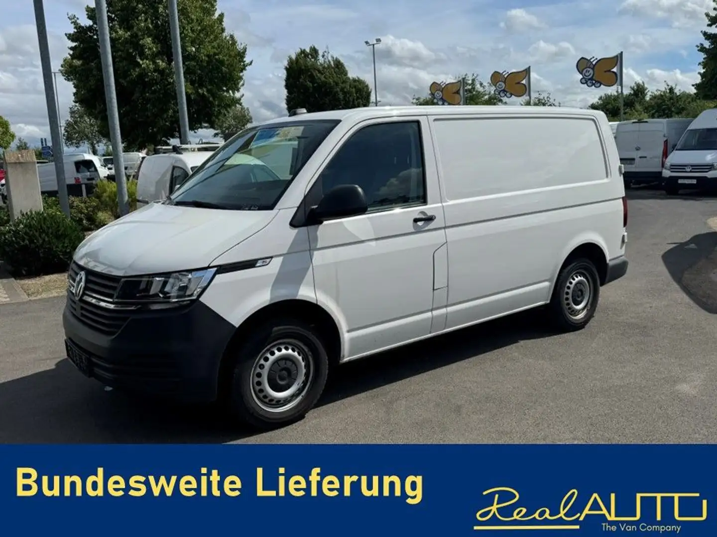 Volkswagen T6 Transporter 6.1 Kasten TDI Tempomat*Standh Weiß - 1