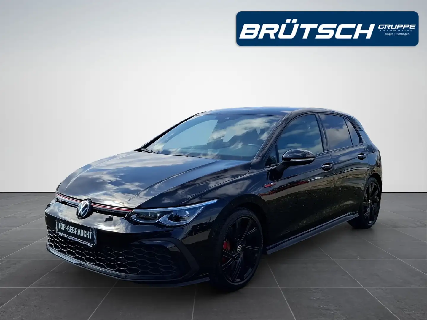 Volkswagen Golf VIII 2.0 TSI GTI DSG / NAVI / LED / AHK / ACC / SI Schwarz - 1