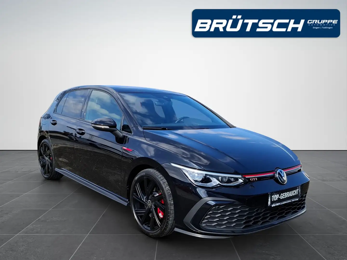 Volkswagen Golf VIII 2.0 TSI GTI DSG / NAVI / LED / AHK / ACC / SI Schwarz - 2