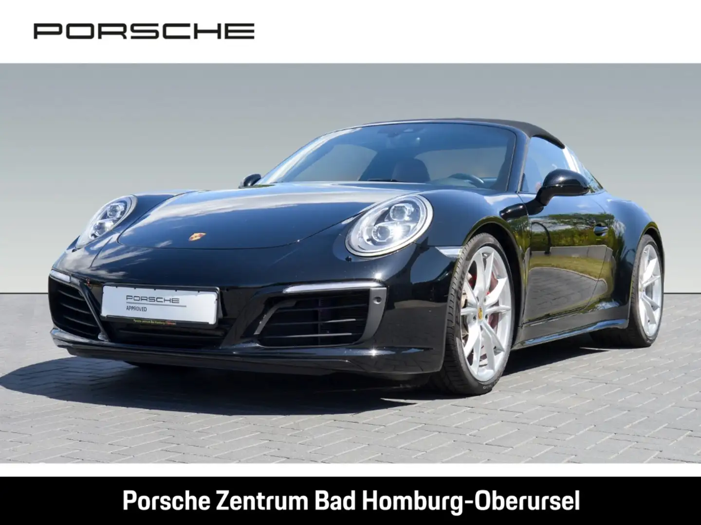 Porsche 991 911 Targa 4S PDCC Sportabgas Erstbesitz Nero - 1
