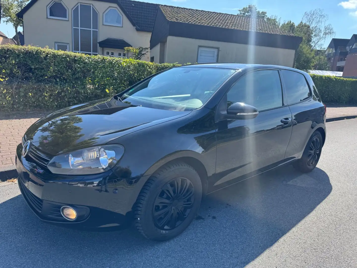 Volkswagen Golf VI Team 1 Vorbesitzer PDC SHZ Schwarz - 1