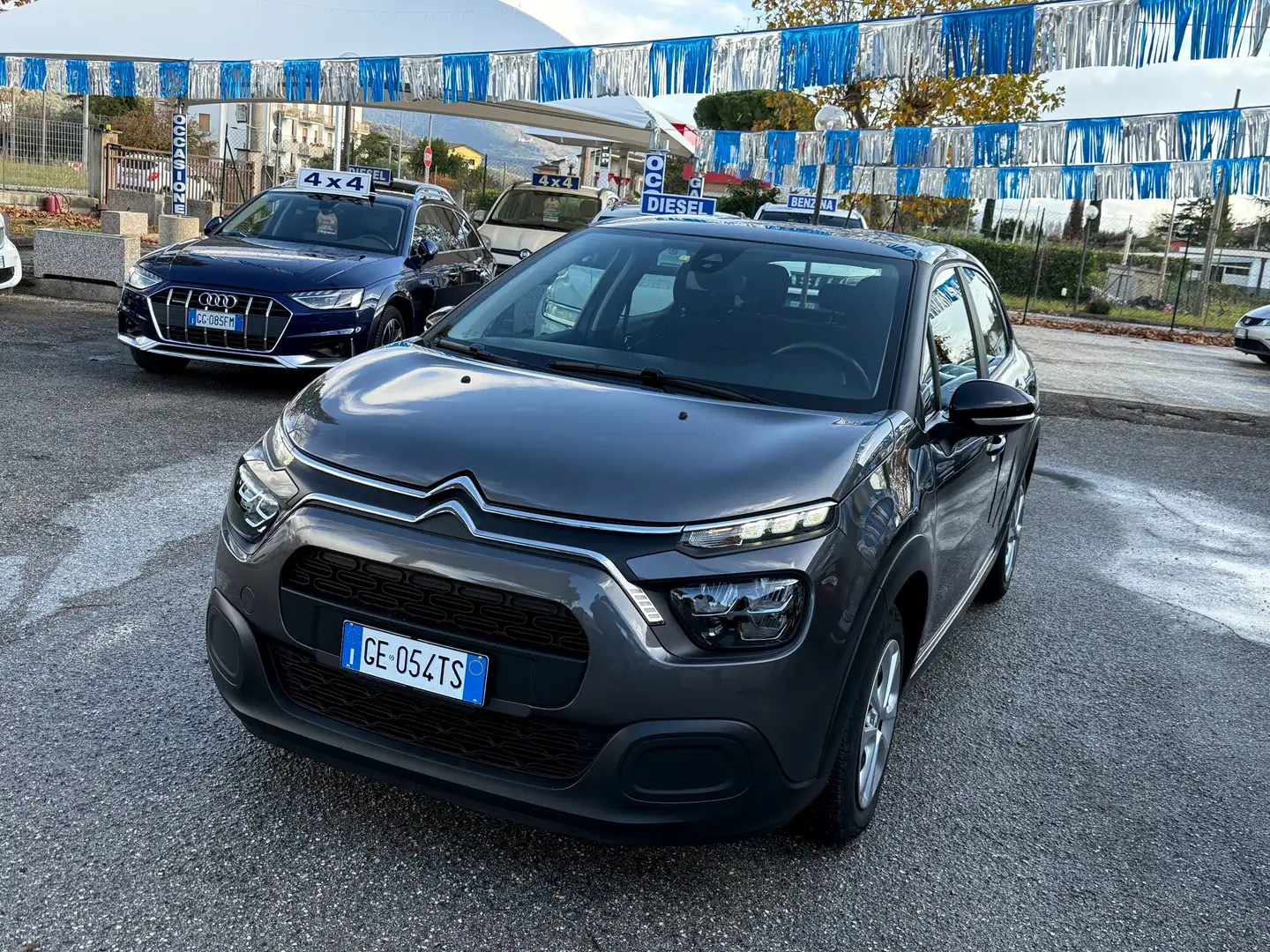 Citroen C3 " IMMACOLATA " C3  1.5 bluehdi Feel Pack s Grigio - 1