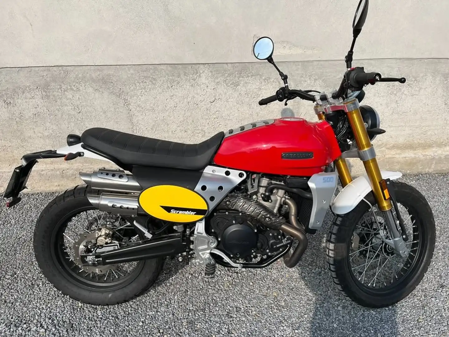 Fantic Caballero 500 Scrambler Roşu - 1