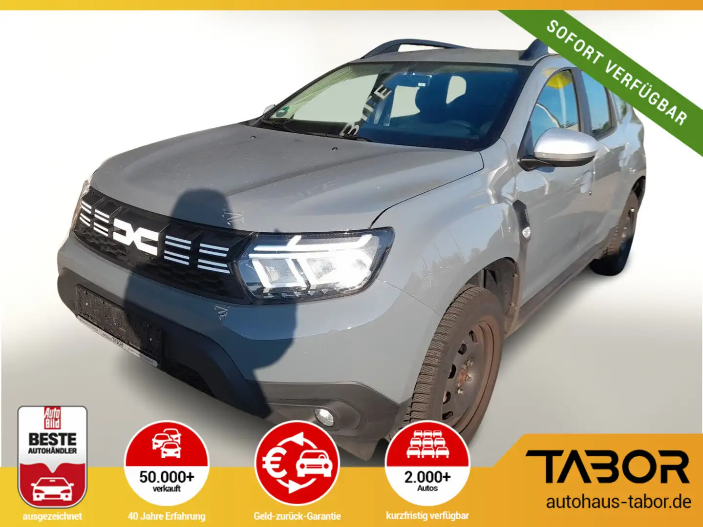 Dacia Duster TCe 90 Expression Nav PDC Kam SHZ Grau - 1