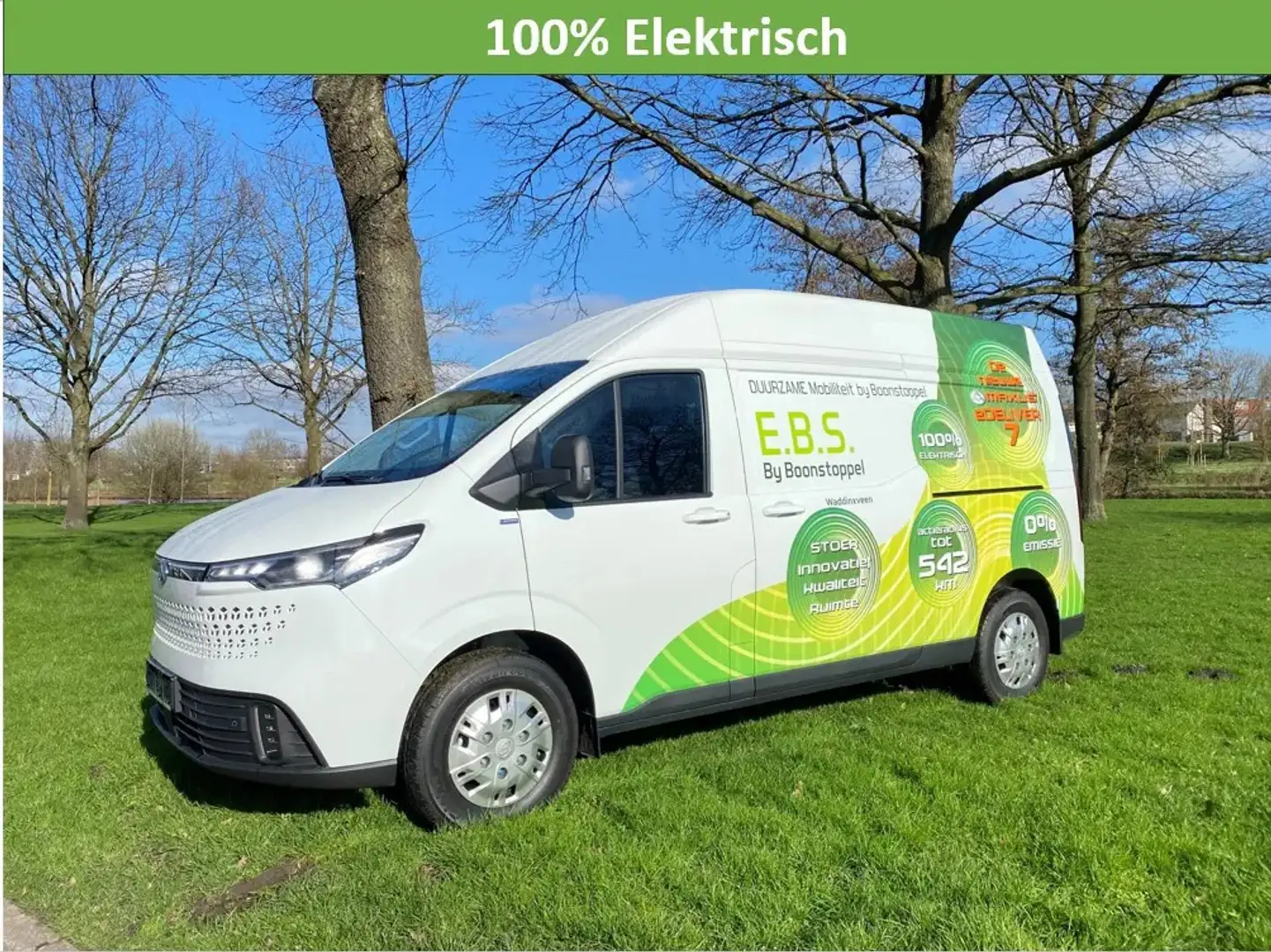 Maxus eDeliver 7 Demo voertuig met trekhaak en side bars / 88 kWh ! Blanco - 1