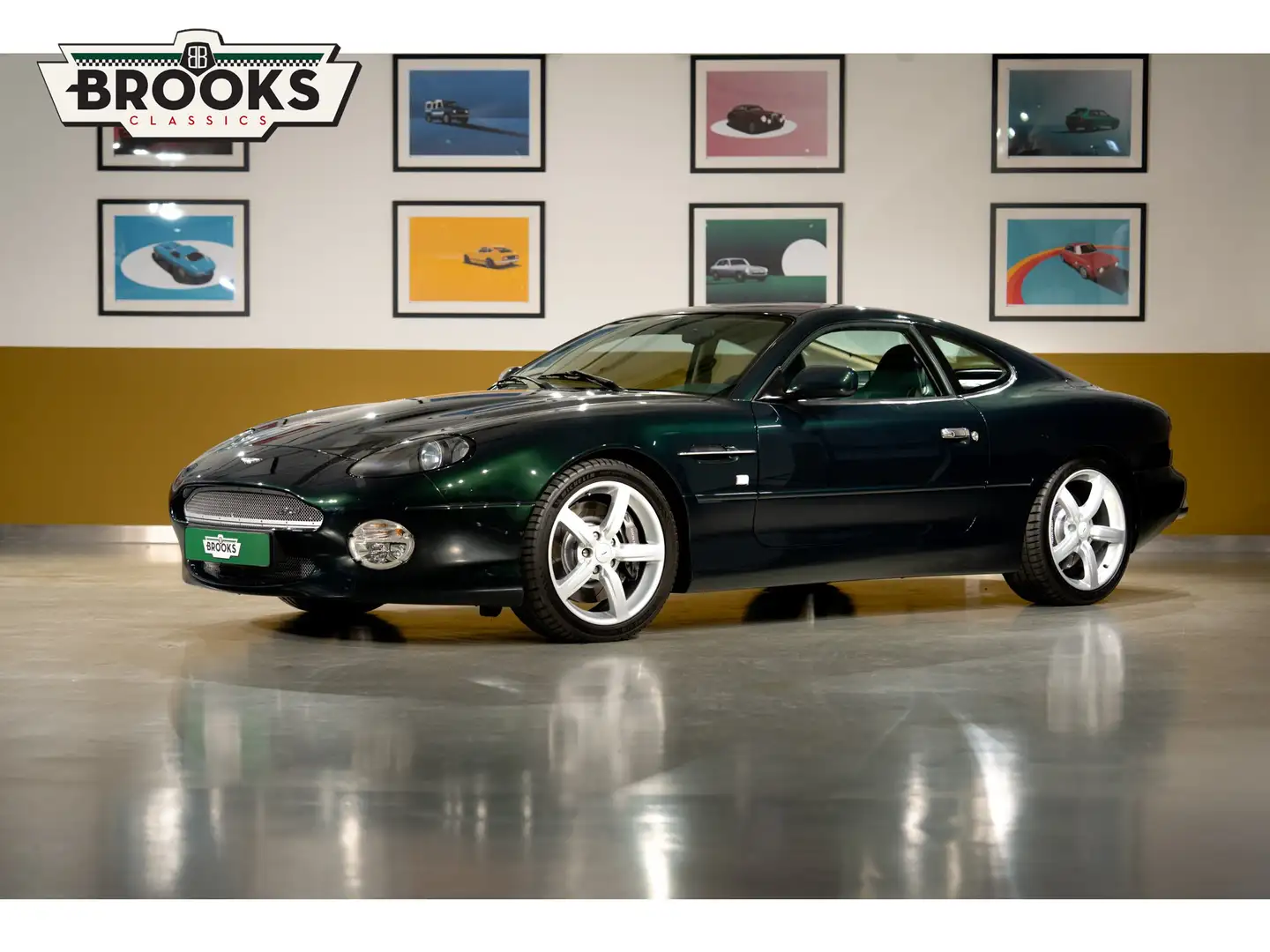 Aston Martin DB7 6.0 V12 GTA Fabrieksnieuw | 3.900 kilometer Grün - 1