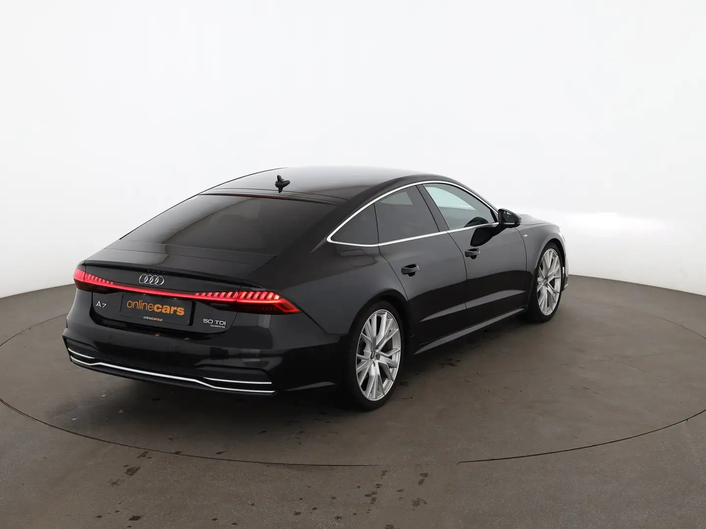 Audi A7 SB 50 TDI quattro S-Line Aut LASER 360-CAM NAV Schwarz - 2