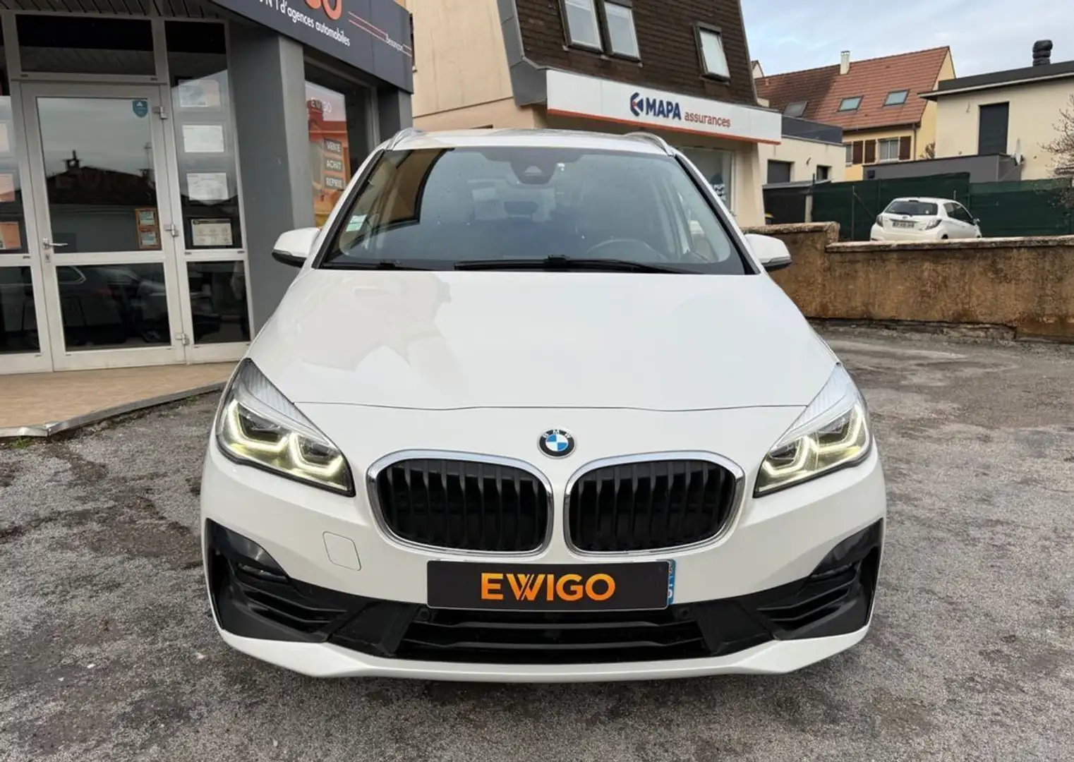 BMW 216 serie gran-tourer 1.5 216 d 115 ch design 7 places Blanc - 2
