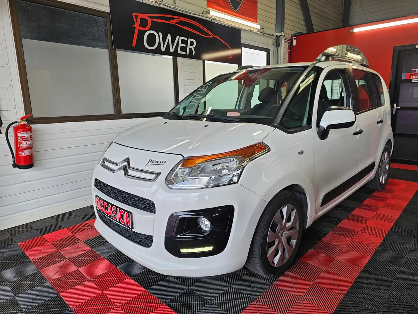 Citroen C3 1.6 vti 70010kms Blanc - 1