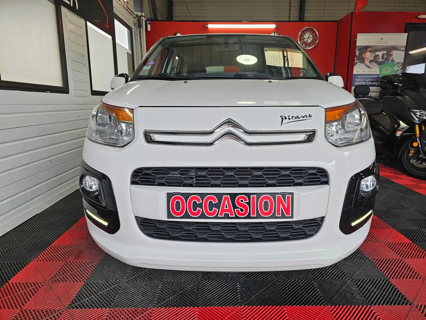 Citroen C3 1.6 vti 70010kms Blanc - 2