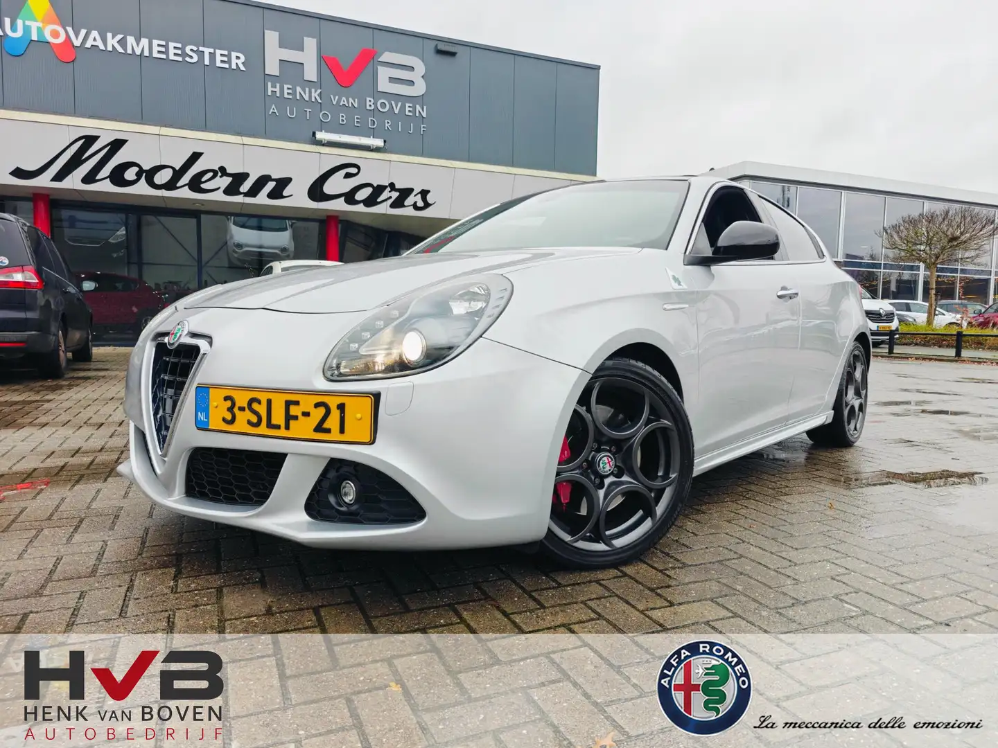 Alfa Romeo Giulietta 1.7 TBi Quadrifoglio Verde Grijs - 1