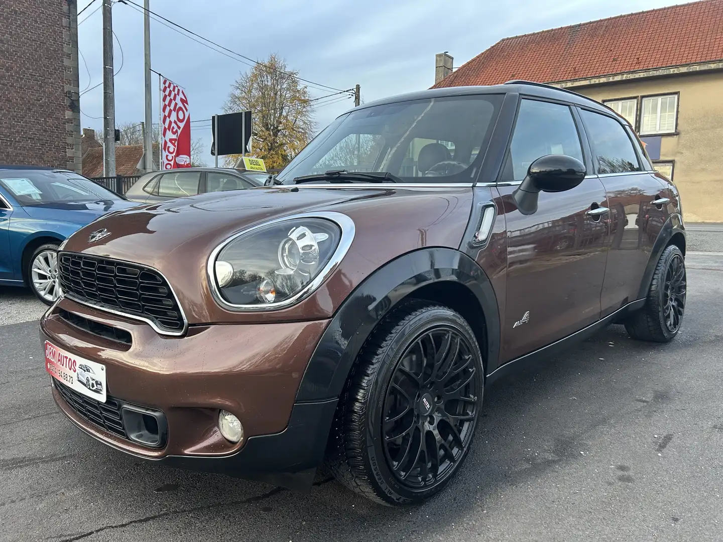MINI Cooper SD Countryman 2.0D ALL4 ** XENON/TOIT PANO/GPS ** GARANTIE ** Brun - 1