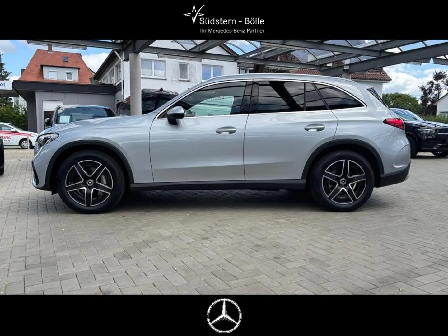 Mercedes-Benz GLC 200 4M AMG+PANO+AHK+KAMERA+LED+NAVI Argent - 2