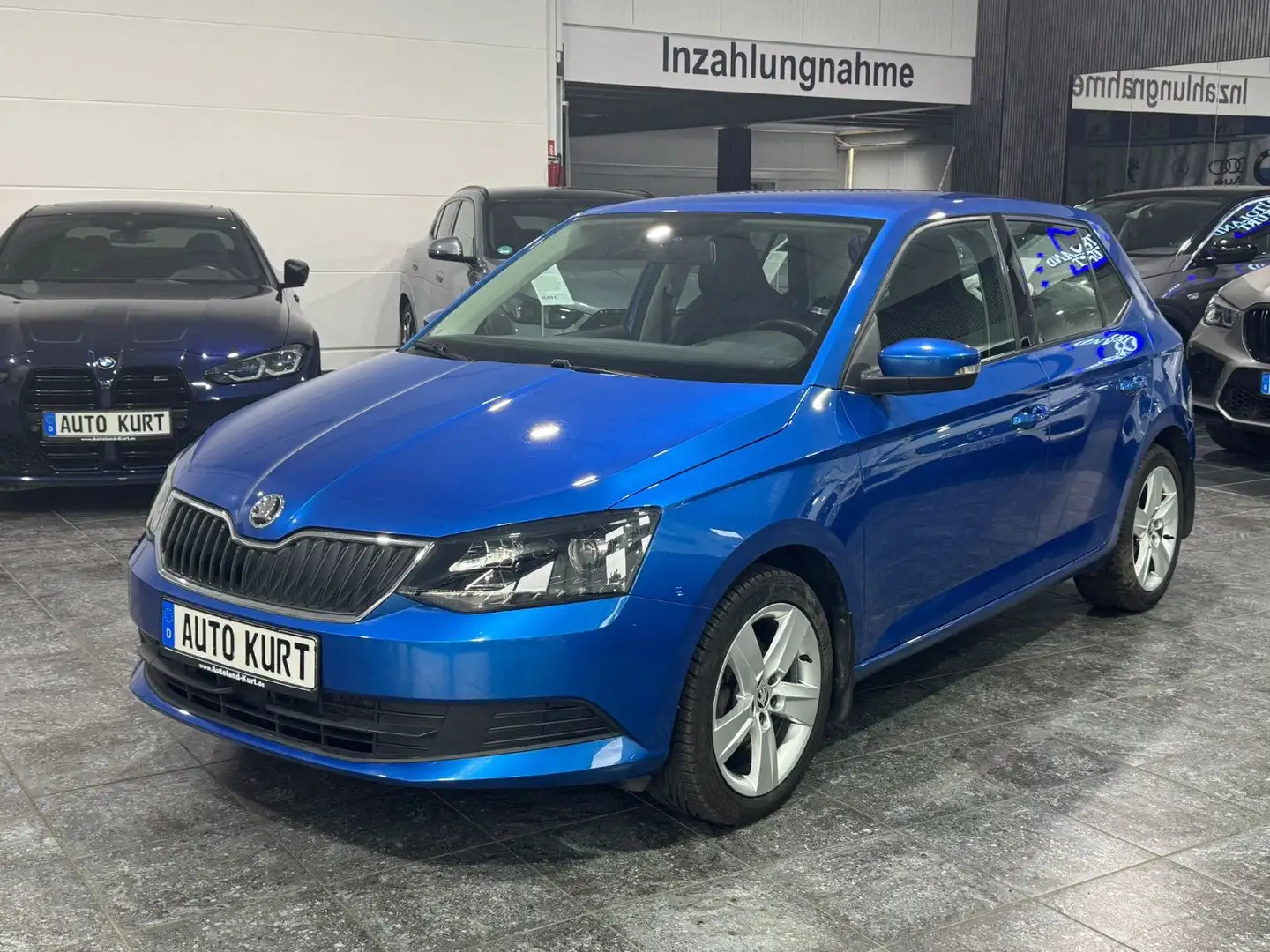 Skoda Fabia 1,4TDI*Ambition*Klima*16Álu*GRA Azul - 2