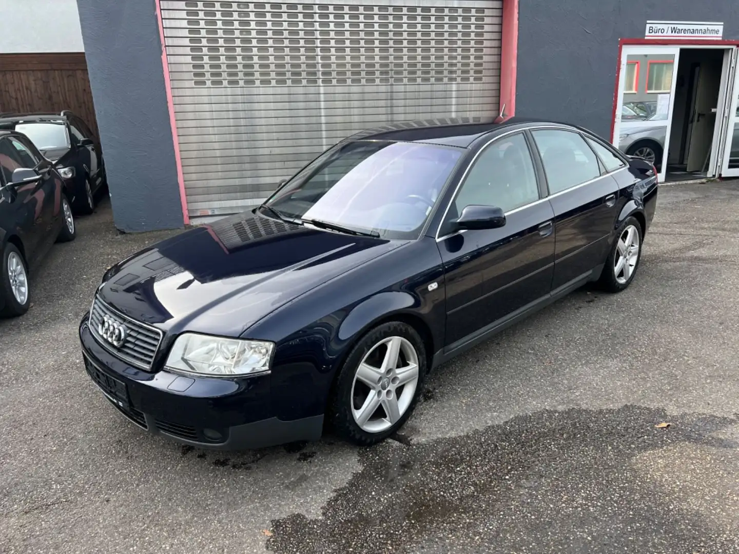 Audi A6 Lim. 2.7 T quattro Xenon Navi Automatik 2.Han Blauw - 1