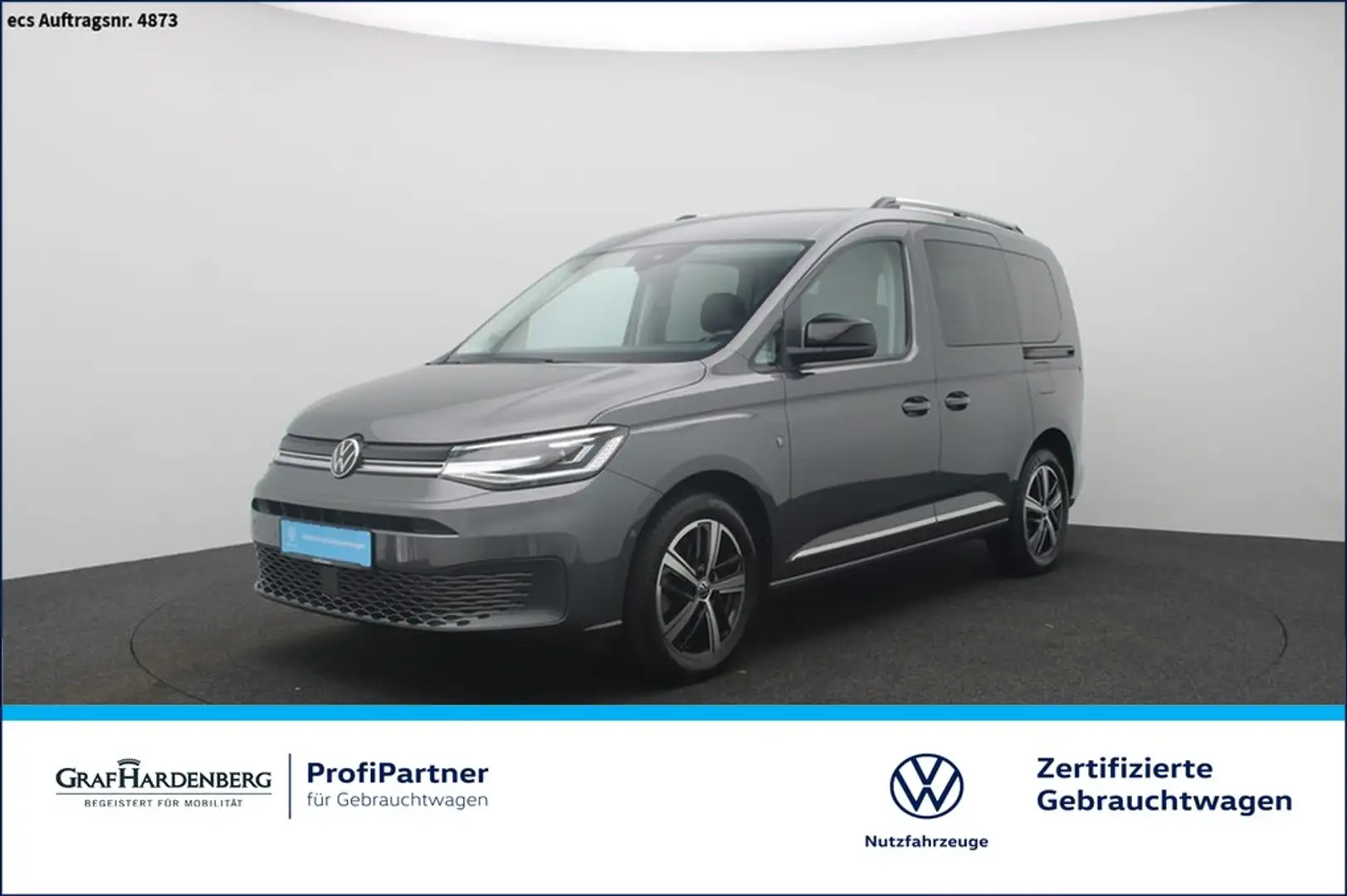 Volkswagen Caddy 1.5 TSI DSG Style LED ACC GJR Grau - 1