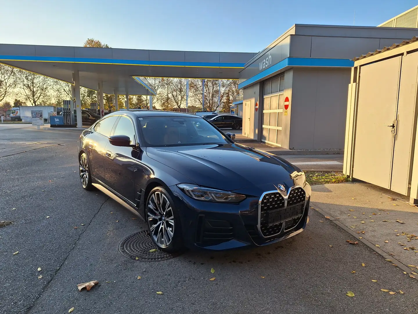 BMW 420 420d 48 V xDrive Gran Coupe Aut. Blau - 1