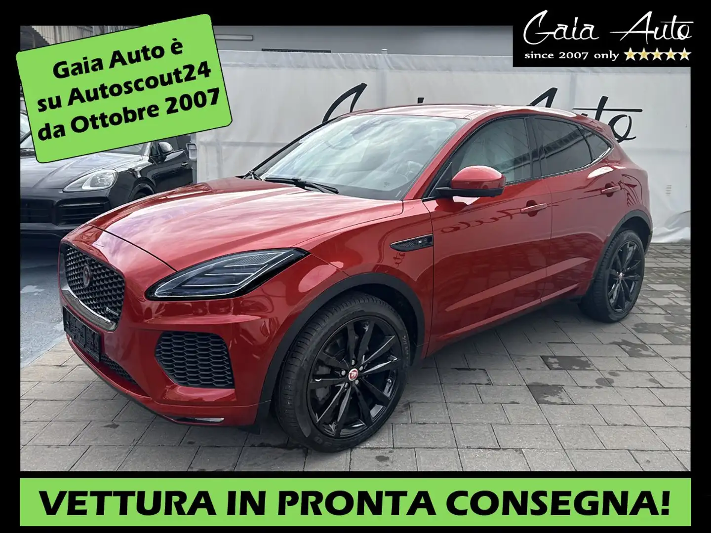 Jaguar E-Pace 2.0d i4 R-Dynamic SE awd 180cv Rosso - 1