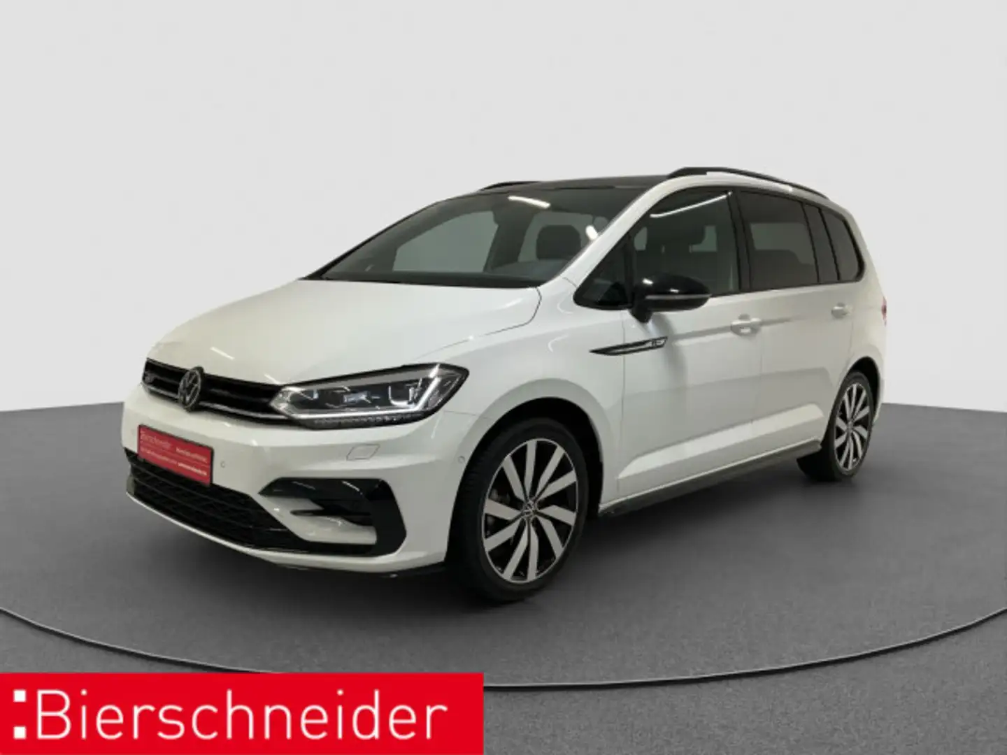Volkswagen Touran 2.0 TDI DSG R-Line Black 7SITZE AHK STHZ Weiß - 2