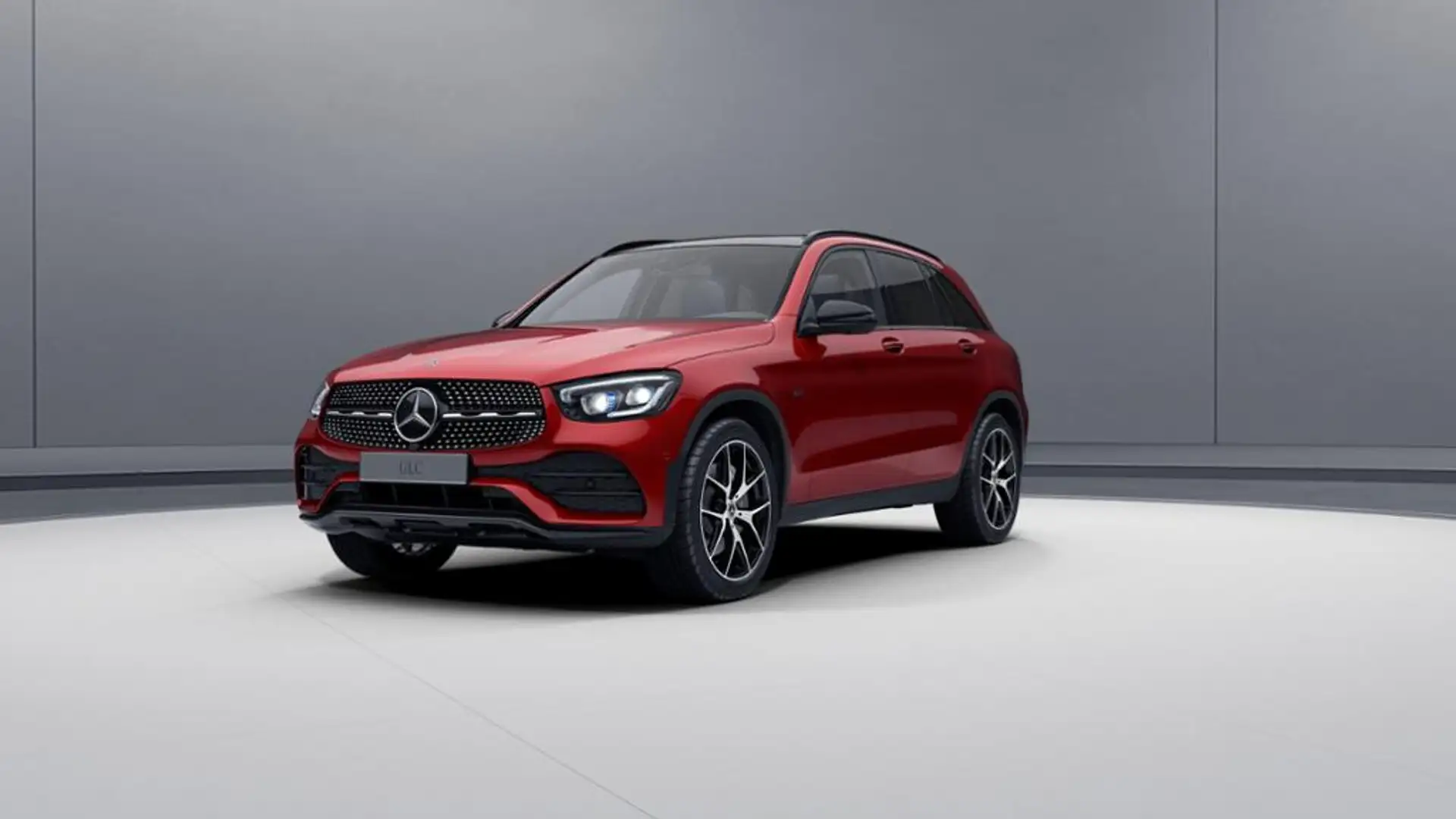 Mercedes-Benz GLC 300 de 4M AMG/MULTIBEAM/AHK/Fahrass/PanoD/ABC Rot - 1