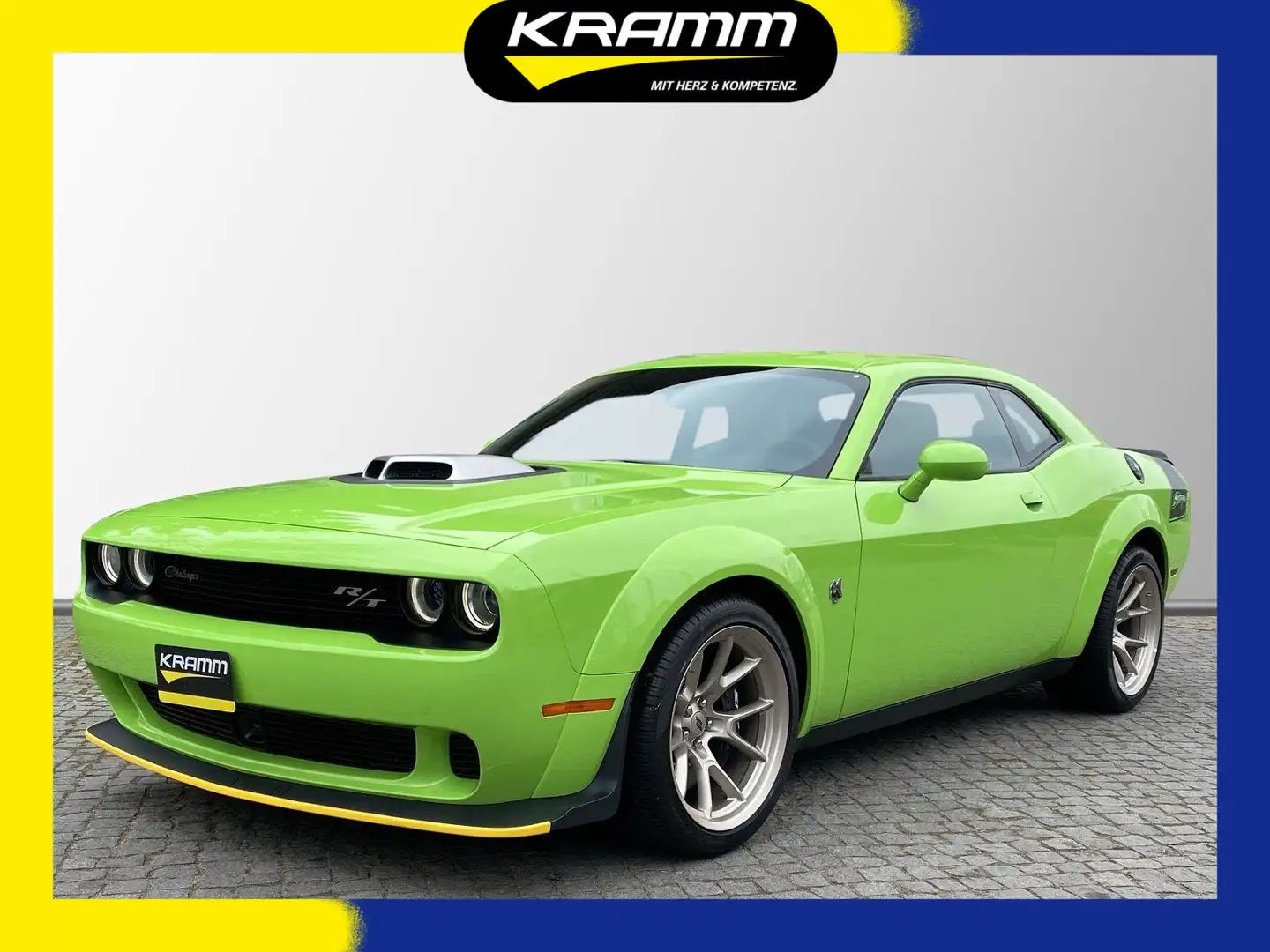 Dodge Challenger R/T V8 Scat Pack 392 Widebody Swinger LED Sportp. Grün - 1
