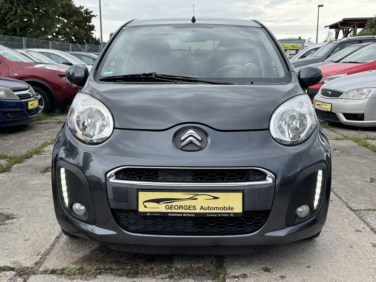 Citroen C1 5-Türer 1.0 Selection 1Hand S.heft Klima Grau - 2