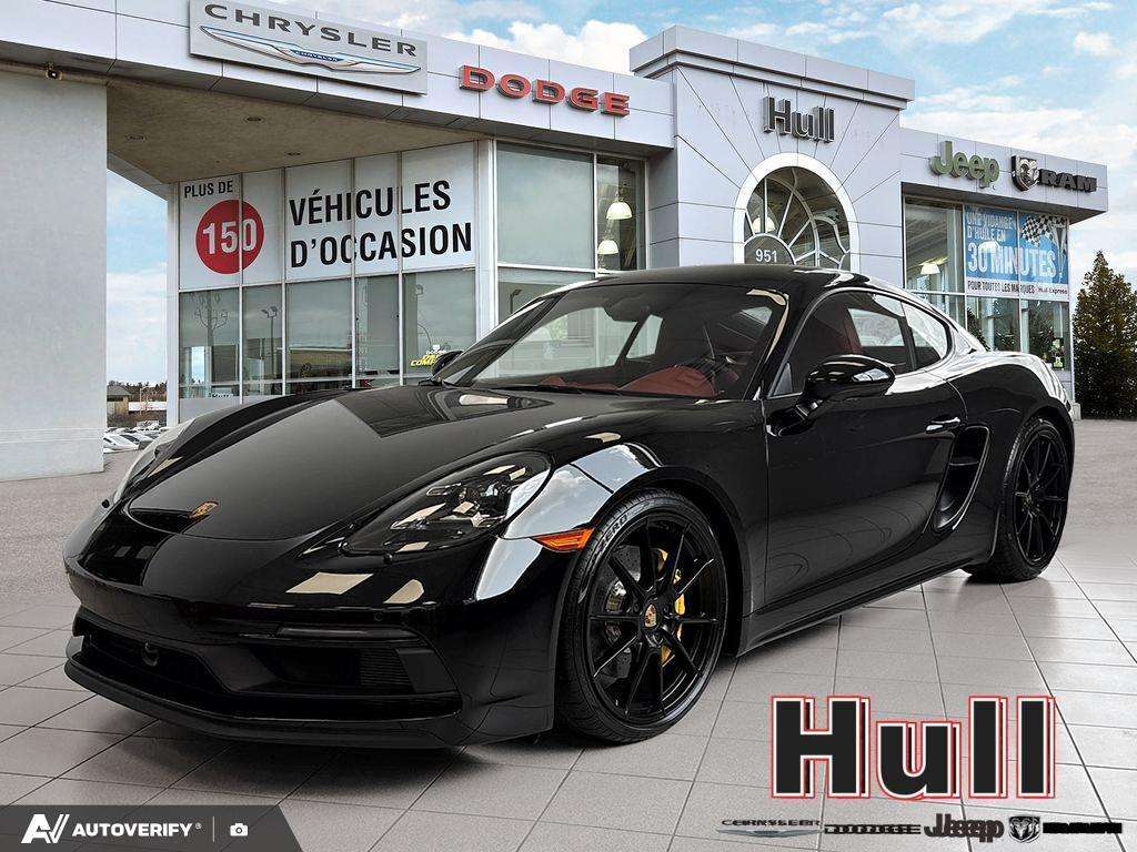 Black 2025 Porsche 718 Cayman Coupe Rear-Wheel Drive Automatic