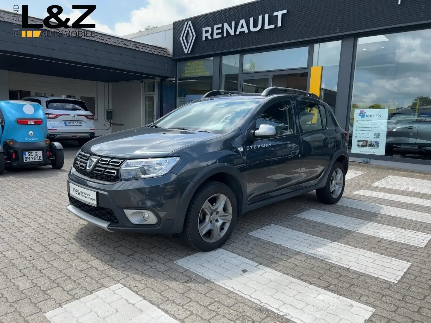 Dacia Sandero Stepway Prestige TCe90 Klima,Navi,Isofix Gris - 1